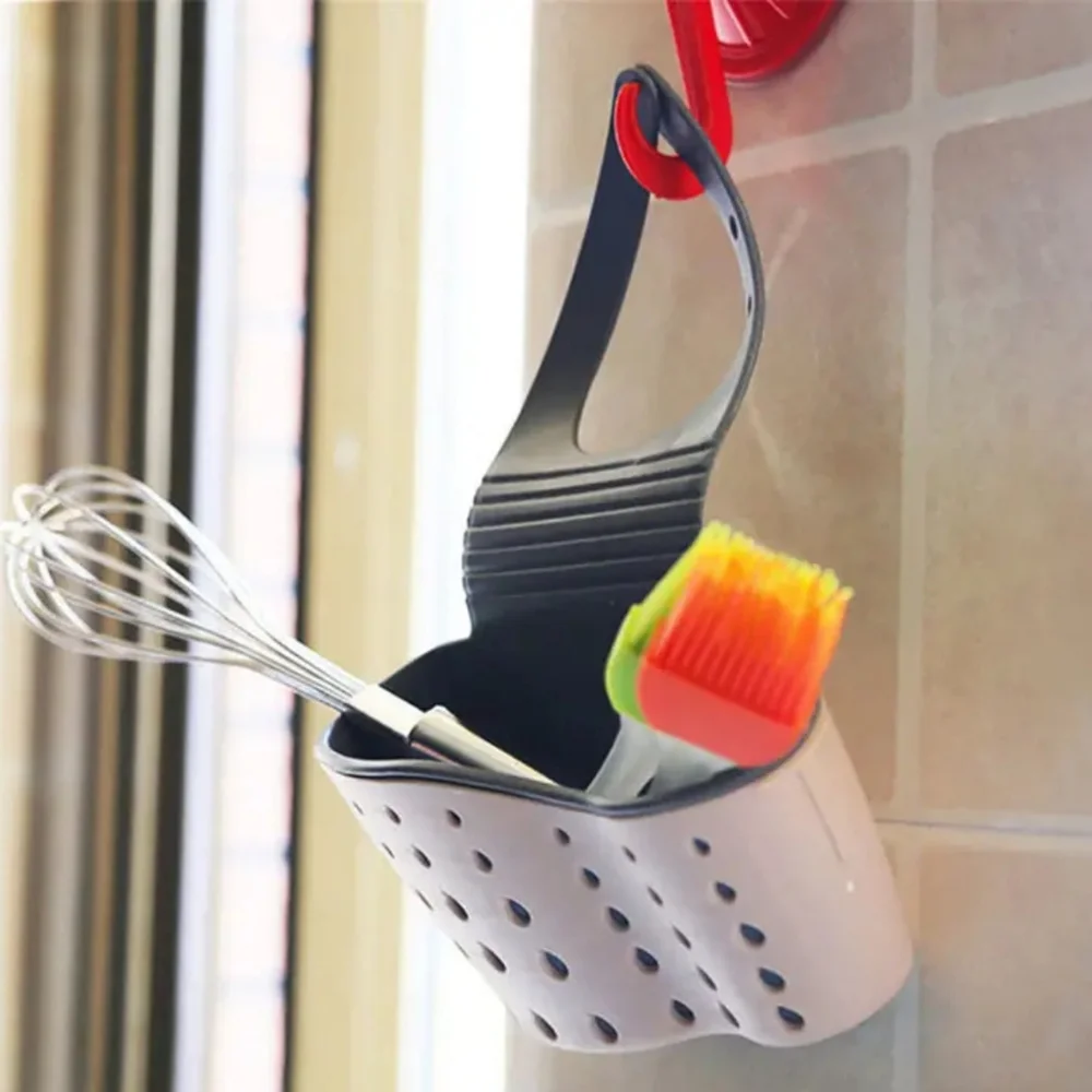 . New Green Sink Sponge Hanging Caddy